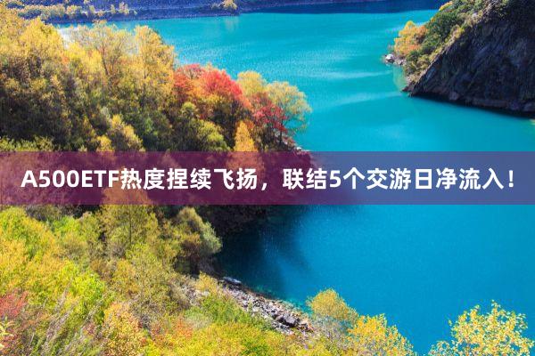 A500ETF热度捏续飞扬，联结5个交游日净流入！